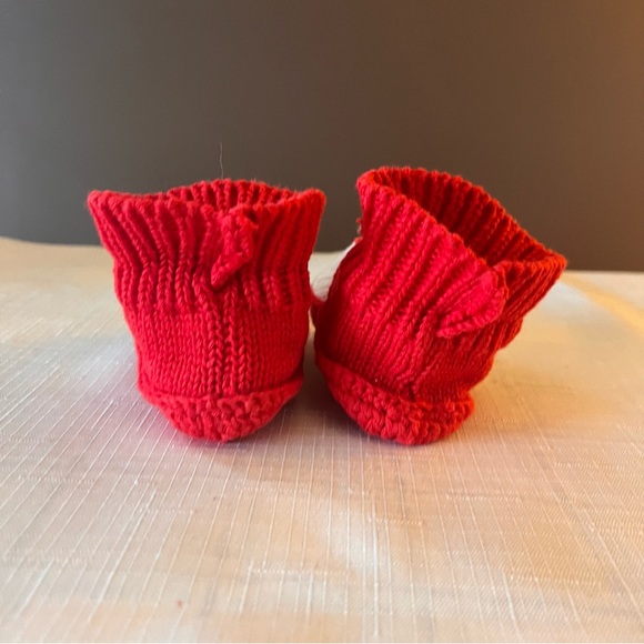Santa Booties Christmas Baby Infant Stocking Stuffer - Picture 4 of 10